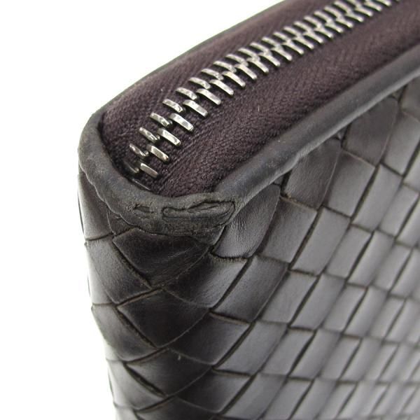 Bottega Veneta Round Zipper Long Wallet