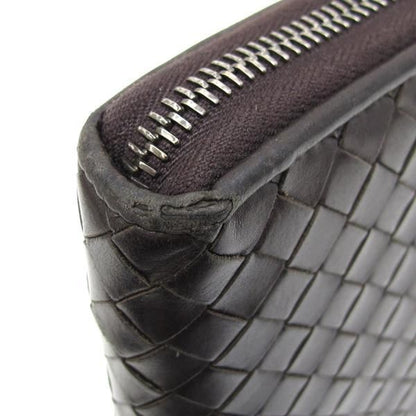 Bottega Veneta Round Zipper Long Wallet