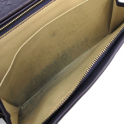 Bottega Veneta Long Wallet Leather Purple