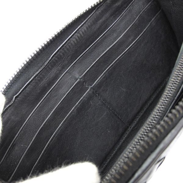 Bottega Veneta Round Zipper Long Wallet