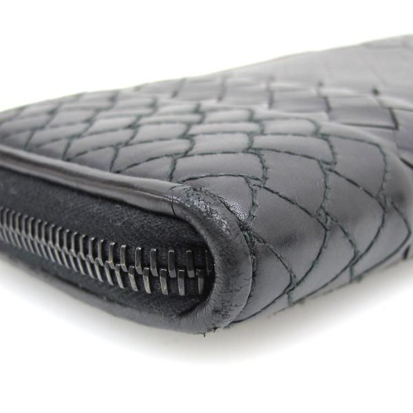 Bottega Veneta Round Zipper Long Wallet