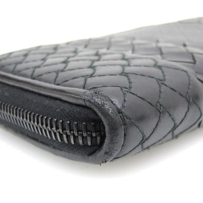 Bottega Veneta Round Zipper Long Wallet