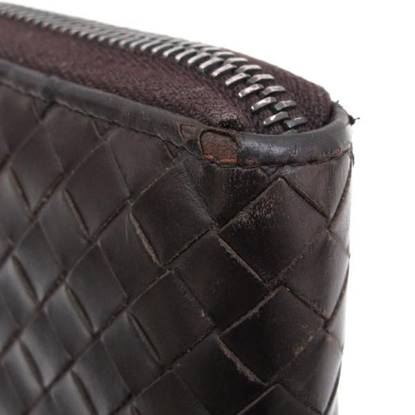 Bottega Veneta Round Zipper Long Wallet