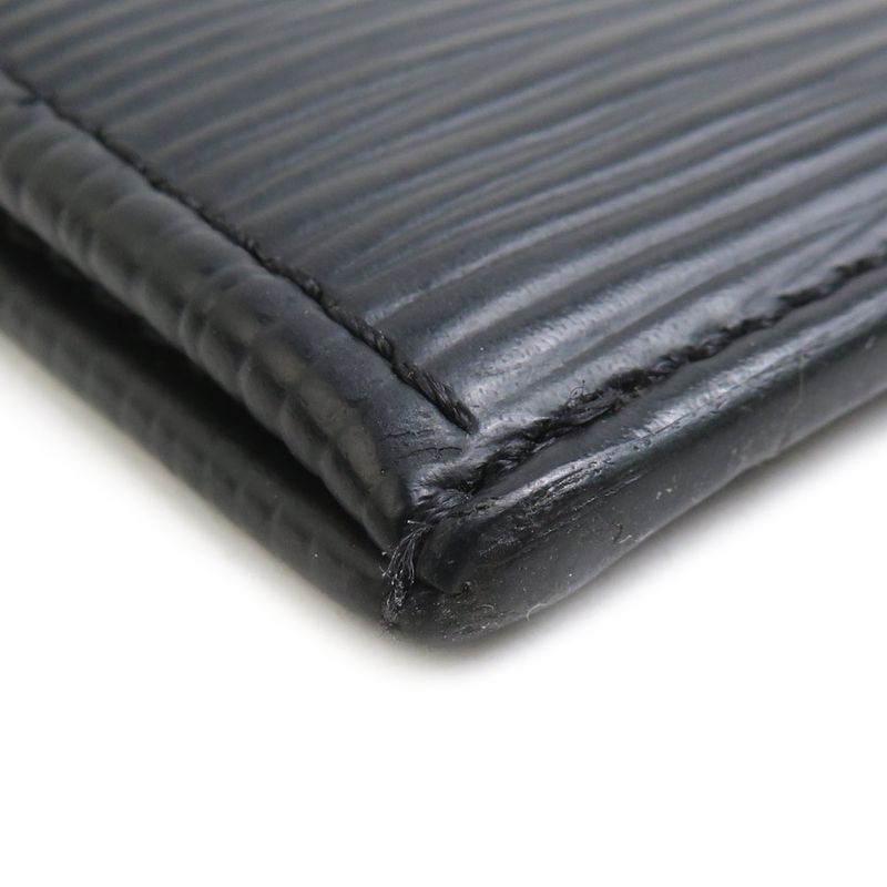 Louis Vuitton Clutch Epi Leather Black