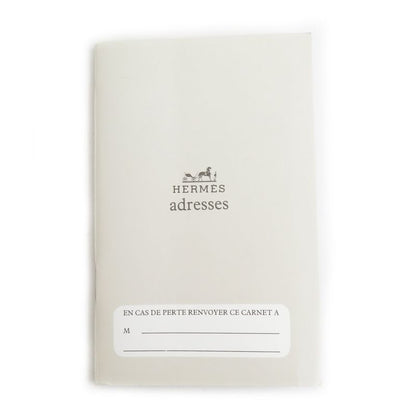 Hermes Notebook Cabas Leather Green