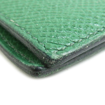 Hermes Notebook Cabas Leather Green
