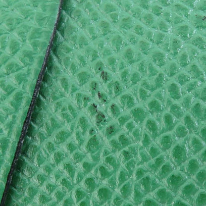 Hermes Notebook Cabas Leather Green