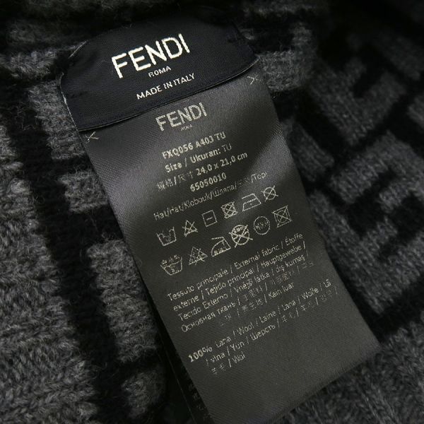 Fendi Knit Cap Wool