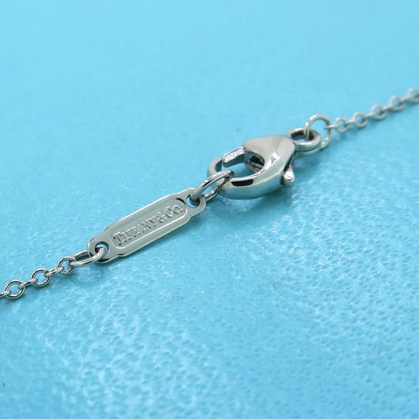 Tiffany & Co Jazz Drop Necklace Pink Sapphire & Diamond