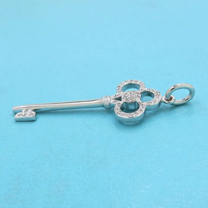Tiffany & Co Crown Key Diamond Charm