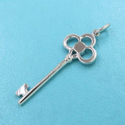 Tiffany & Co Crown Key Diamond Charm