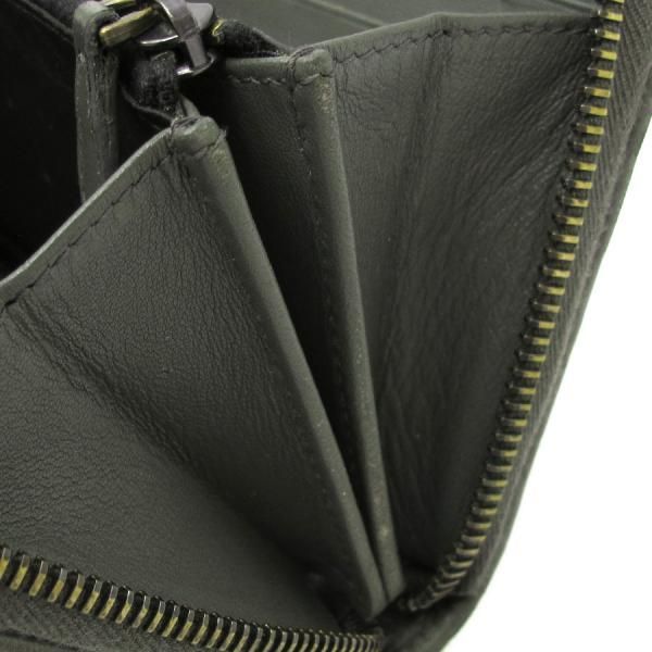 Bottega Veneta Round Zipper Long Wallet