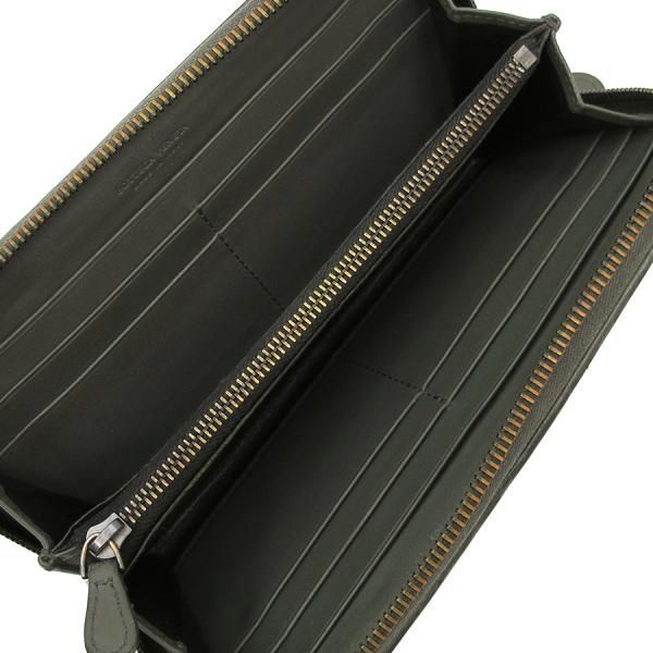Bottega Veneta Round Zipper Long Wallet