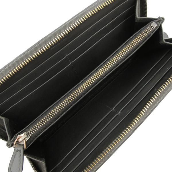 Bottega Veneta Round Zipper Long Wallet