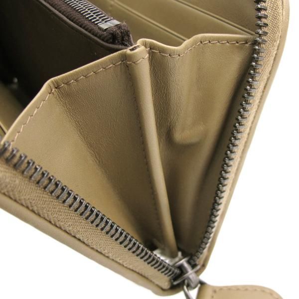 Bottega Veneta Round Zipper Long Wallet