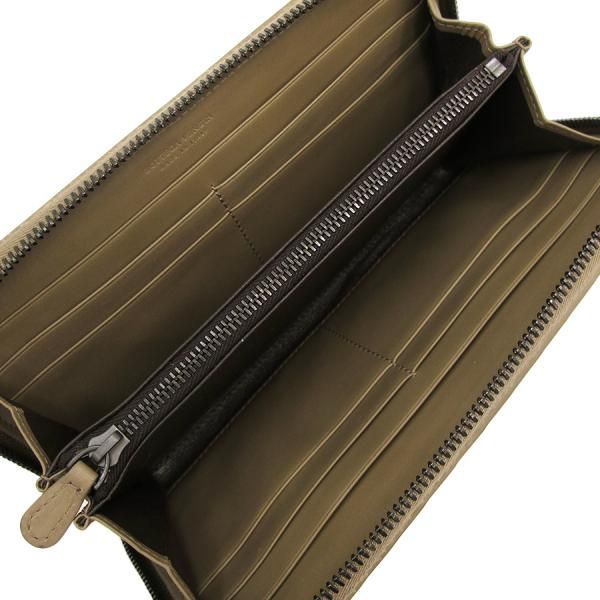 Bottega Veneta Round Zipper Long Wallet