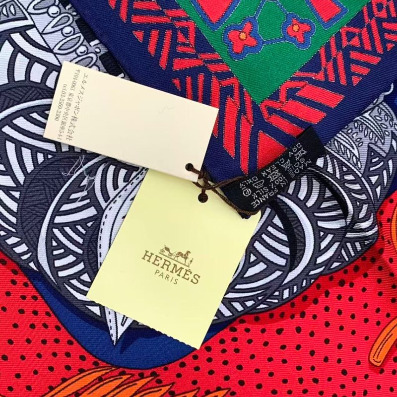 Hermes Carre 90 Large Scarf Silk Zenobie Reine de Palmyre Queen of Palmyra