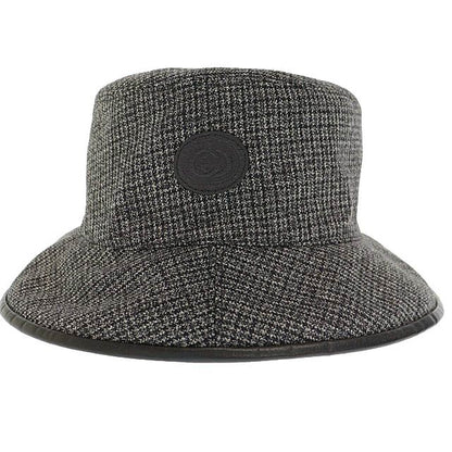 Gucci GG Plaid Reversible Bucket Hat Black White