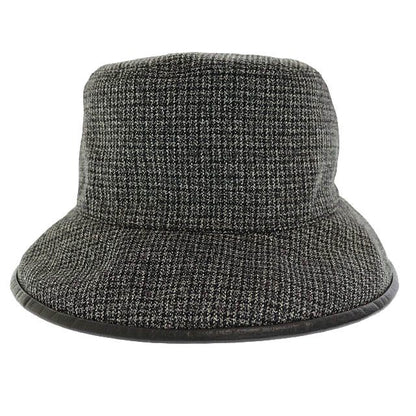 Gucci GG Plaid Reversible Bucket Hat Black White