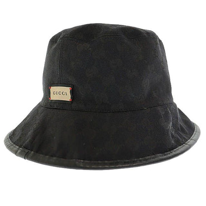 Gucci GG Plaid Reversible Bucket Hat Black White