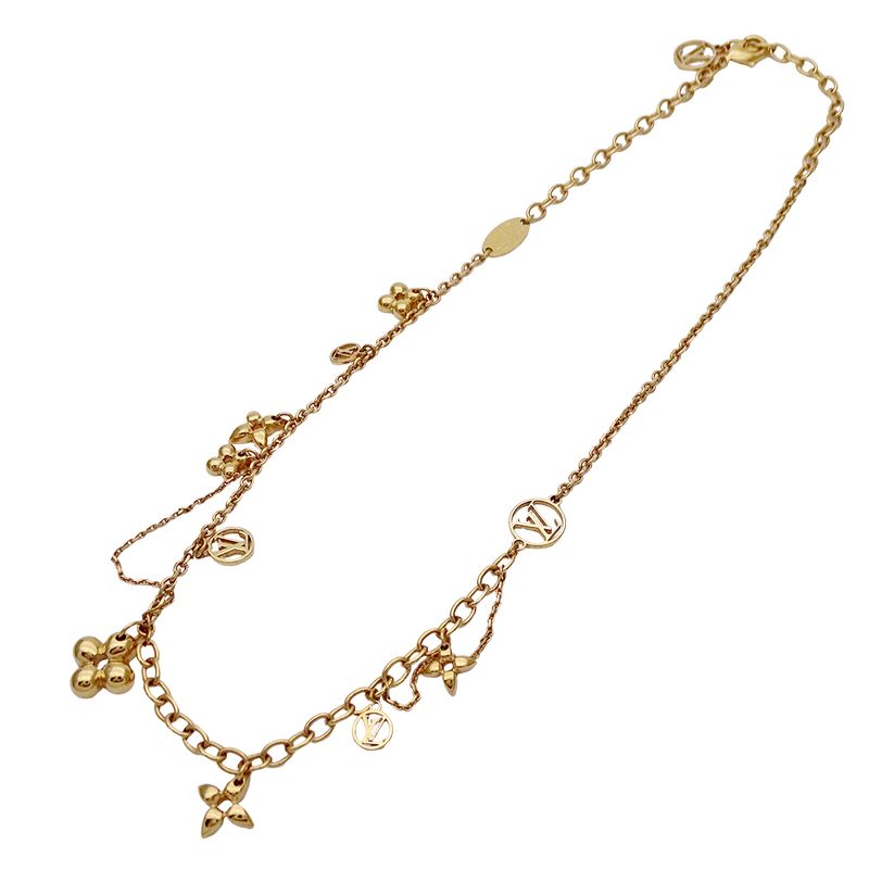 Louis Vuitton Necklace LV Collier Blooming Gold Choker