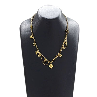 Louis Vuitton Necklace LV Collier Blooming Gold Choker