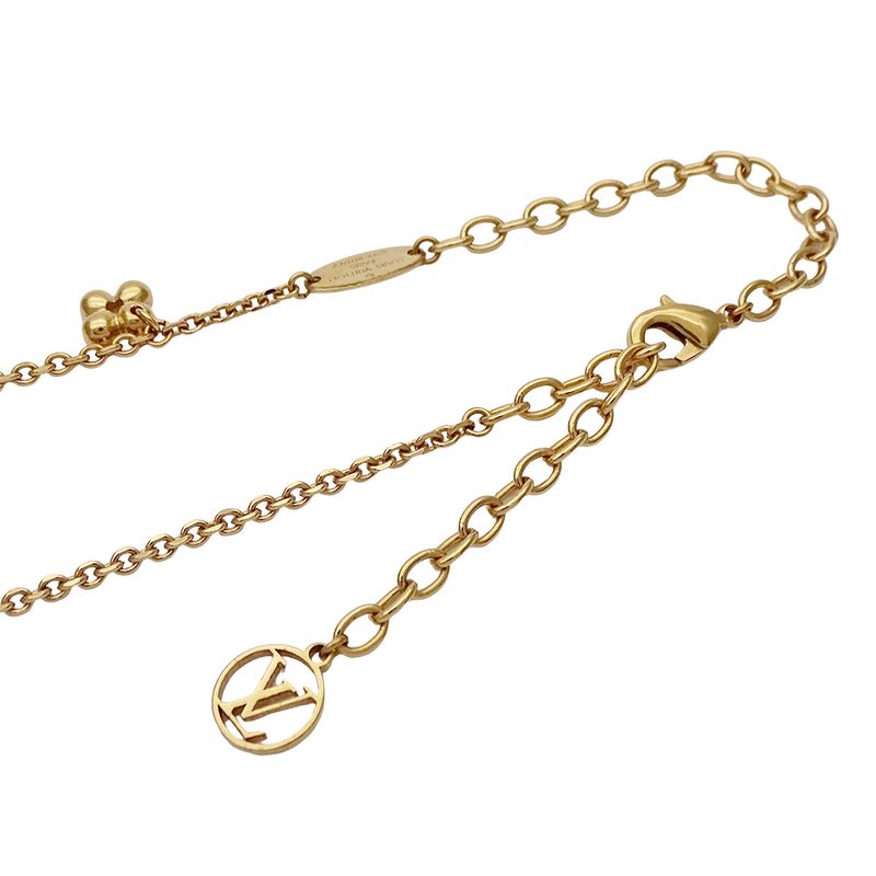 Louis Vuitton Necklace LV Collier Blooming Gold Choker
