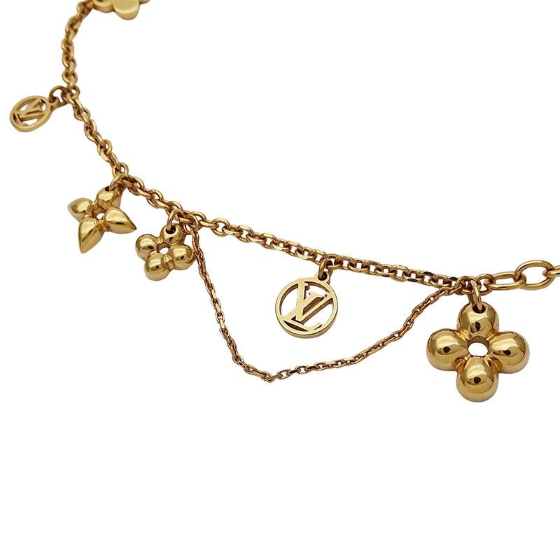 Louis Vuitton Necklace LV Collier Blooming Gold Choker