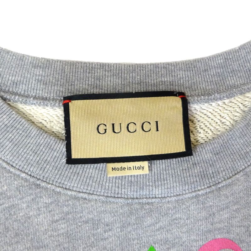 Gucci Sweatshirt Cotton Gray