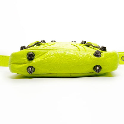 Balenciaga Shoulder Bag le Cagole Neon Yellow