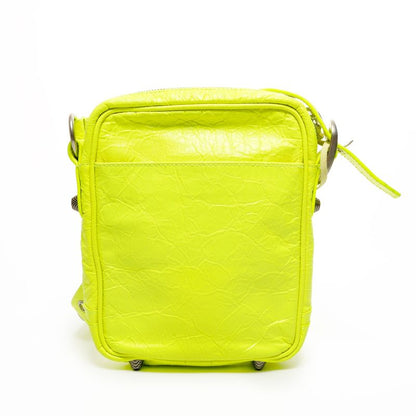 Balenciaga Shoulder Bag le Cagole Neon Yellow