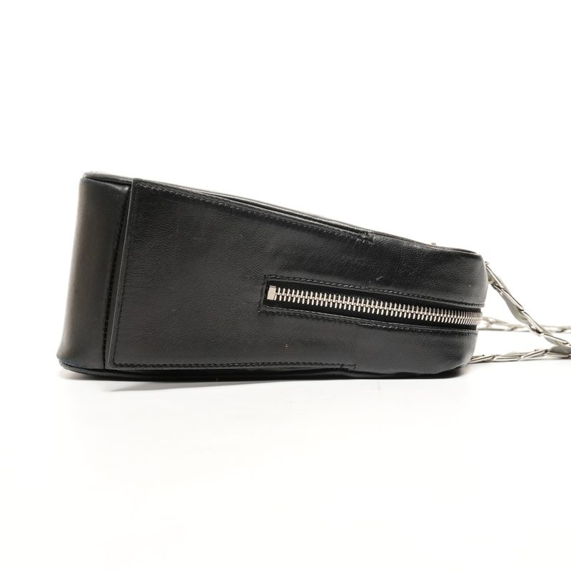 Chanel Shoulder Bag Lambskin Chain Torn Inside