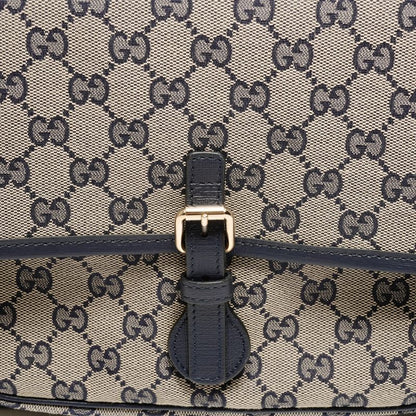 Gucci Shoulder Bag GG Canvas Navy