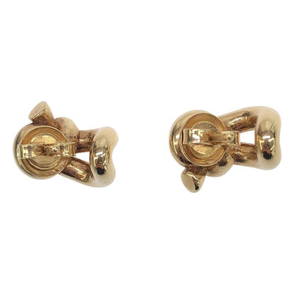 Bottega Veneta Knot Earrings Set Gold