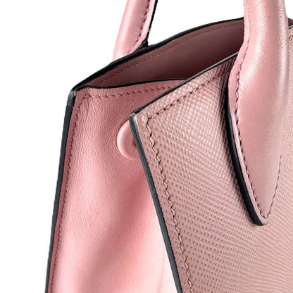 Prada Shoulder Bag Leather Pink