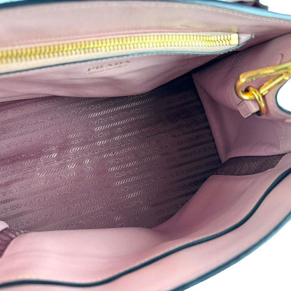 Prada Shoulder Bag Leather Pink
