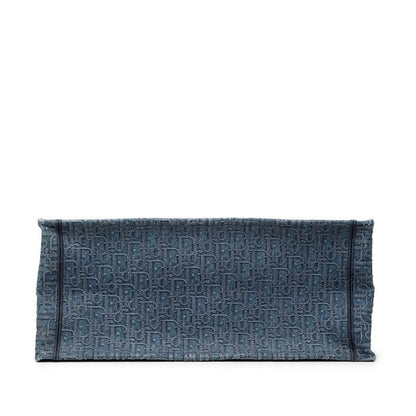 Dior Oblique Book Travel Blue Denim