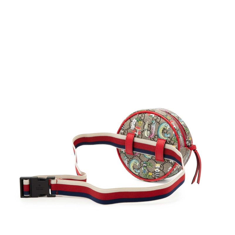 Gucci Yuko Higuchi Children's GG Supreme Waist Bag Pochette Beige