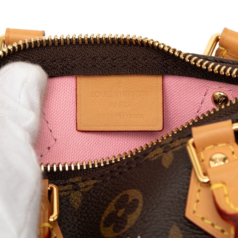 Louis Vuitton Monogram Nano Speedy Vivienne 2-Way Shoulder Bag