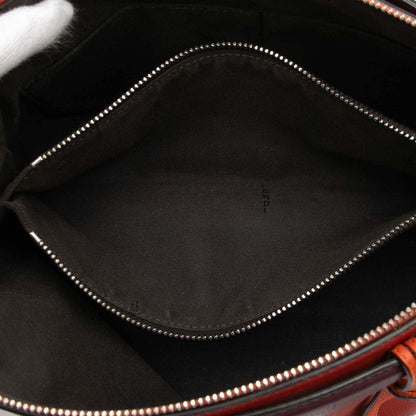 Fendi by the Way Small 2-Way Shoulder Bag Red Orange Leather