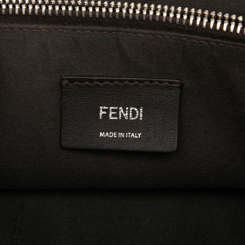 Fendi by the Way Small 2-Way Shoulder Bag Red Orange Leather