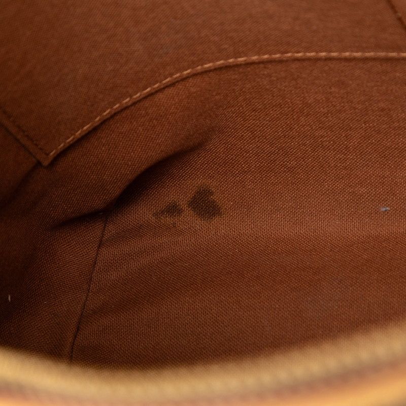 Louis Vuitton Monogram Palermo PM 2-Way Shoulder Bag Brown