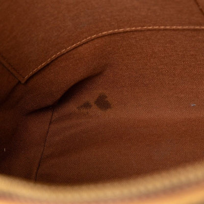 Louis Vuitton Monogram Palermo PM 2-Way Shoulder Bag Brown