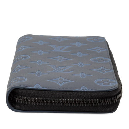 Louis Vuitton Monogram Shadow Zippy Long Wallet Vertical Zip Around