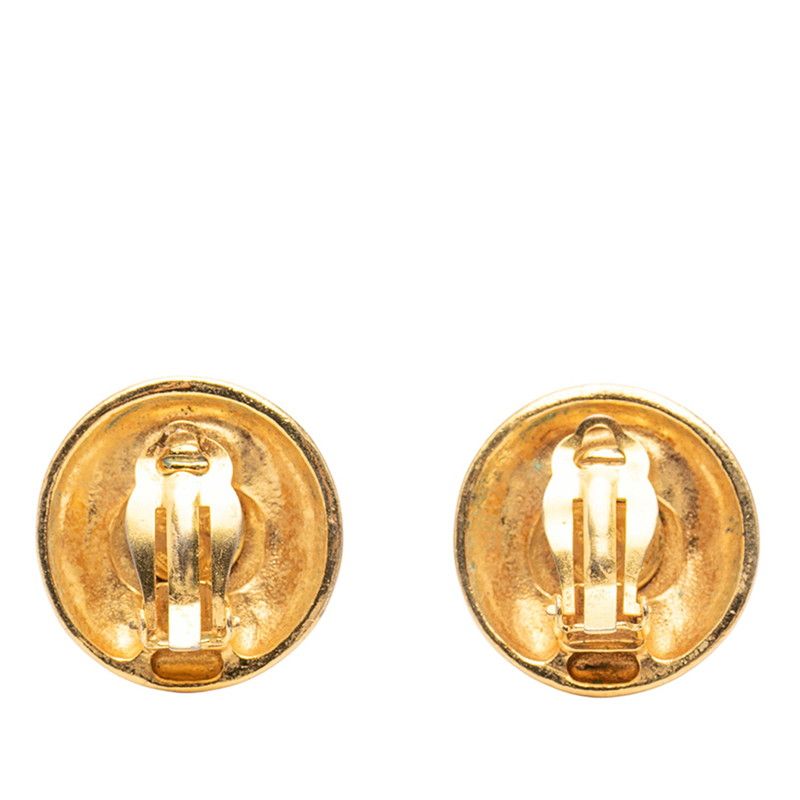 Chanel CC Logo Gold Plated