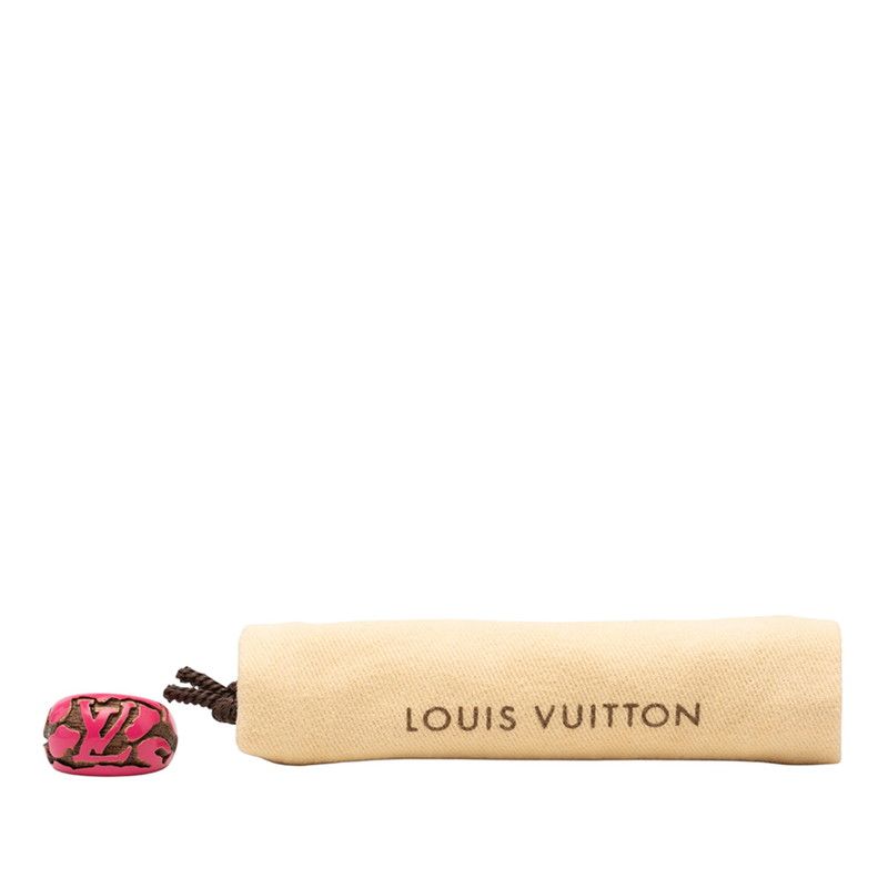 Louis Vuitton Bag Leo Monogram Ring #S Pink Wood