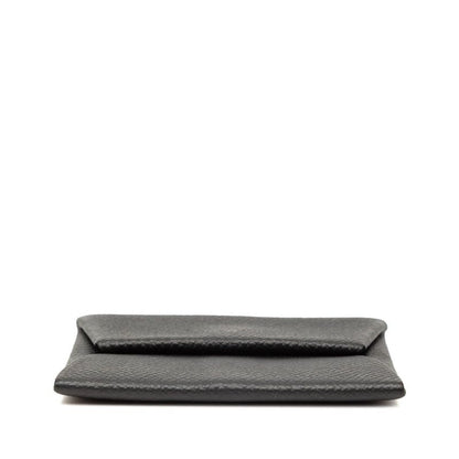 Hermes Bastia Black Veau Epsom