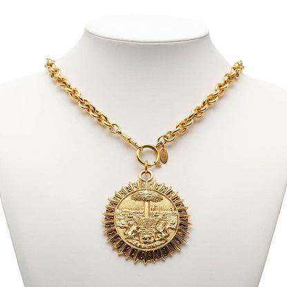 Chanel Gold Plated Necklace