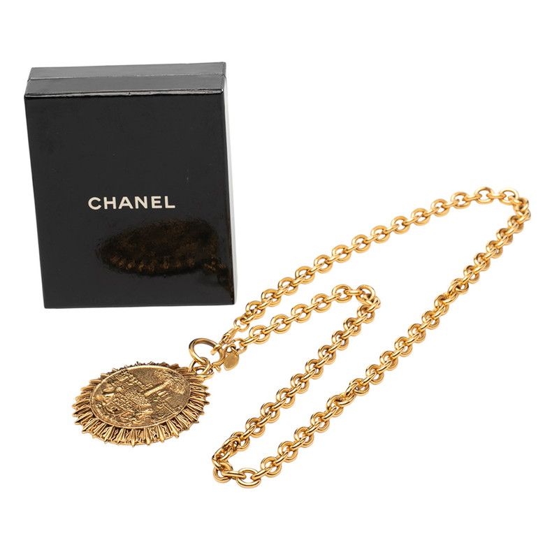 Chanel Gold Plated Necklace