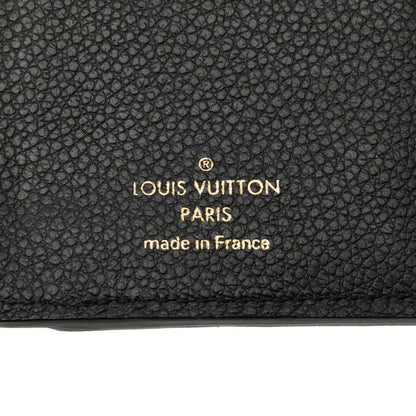 Louis Vuitton Monogram Empreinte Portefeuille Curies Noir Black Leather